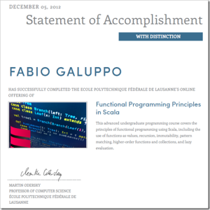 scala statement of accomplishment